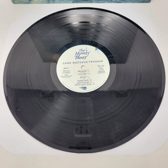 The Moody Blues Long Distance Voyager Vinyl Record LP TRL 1 2901 - Picture 3 of 7